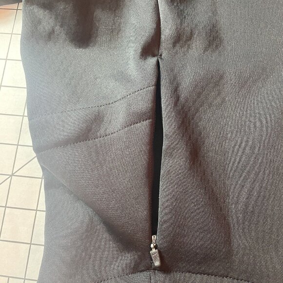 Nike Size XS Women Black Athletic DriFit Full Zip Short Sleeve Track Jacket EUC - Picture 5 of 13